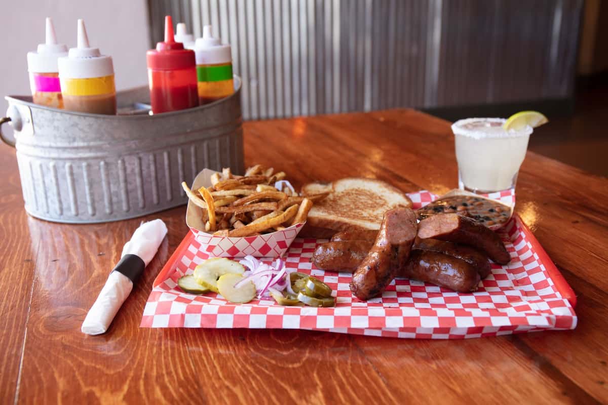 Andouille Sausage Plate