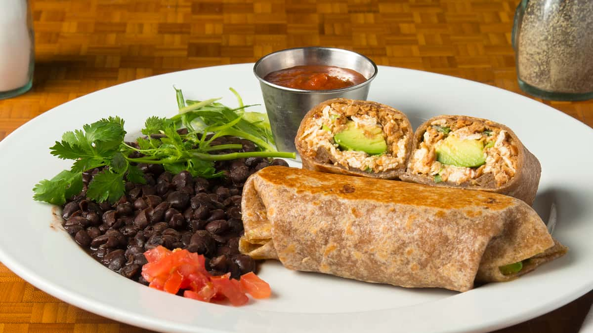 Crispy Burritos - Menu - The Naked Cafe - Cafe in CA