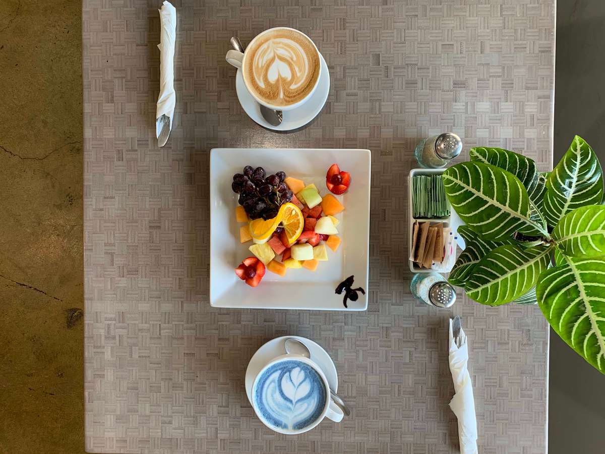 fruit bowl on the table