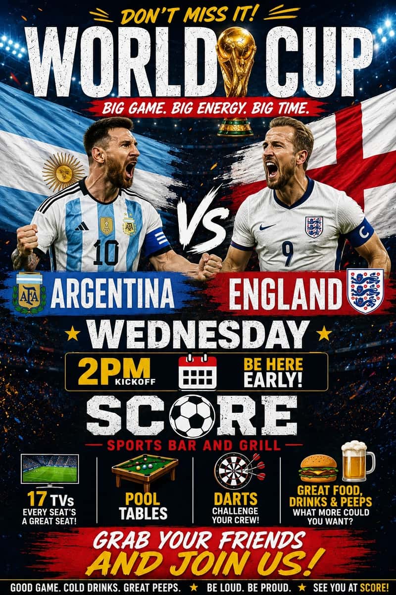 Argentina X England