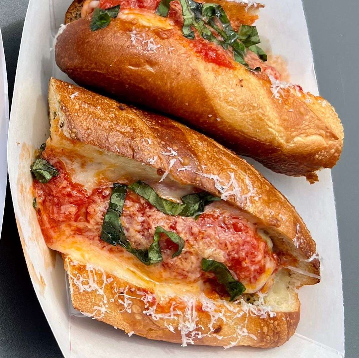 Meatball Parmesan Hero Sub