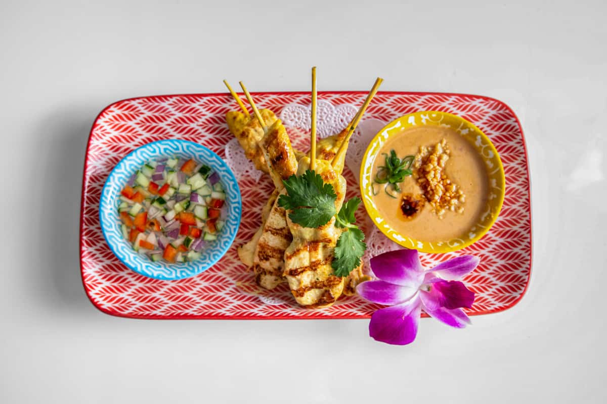 chicken satay