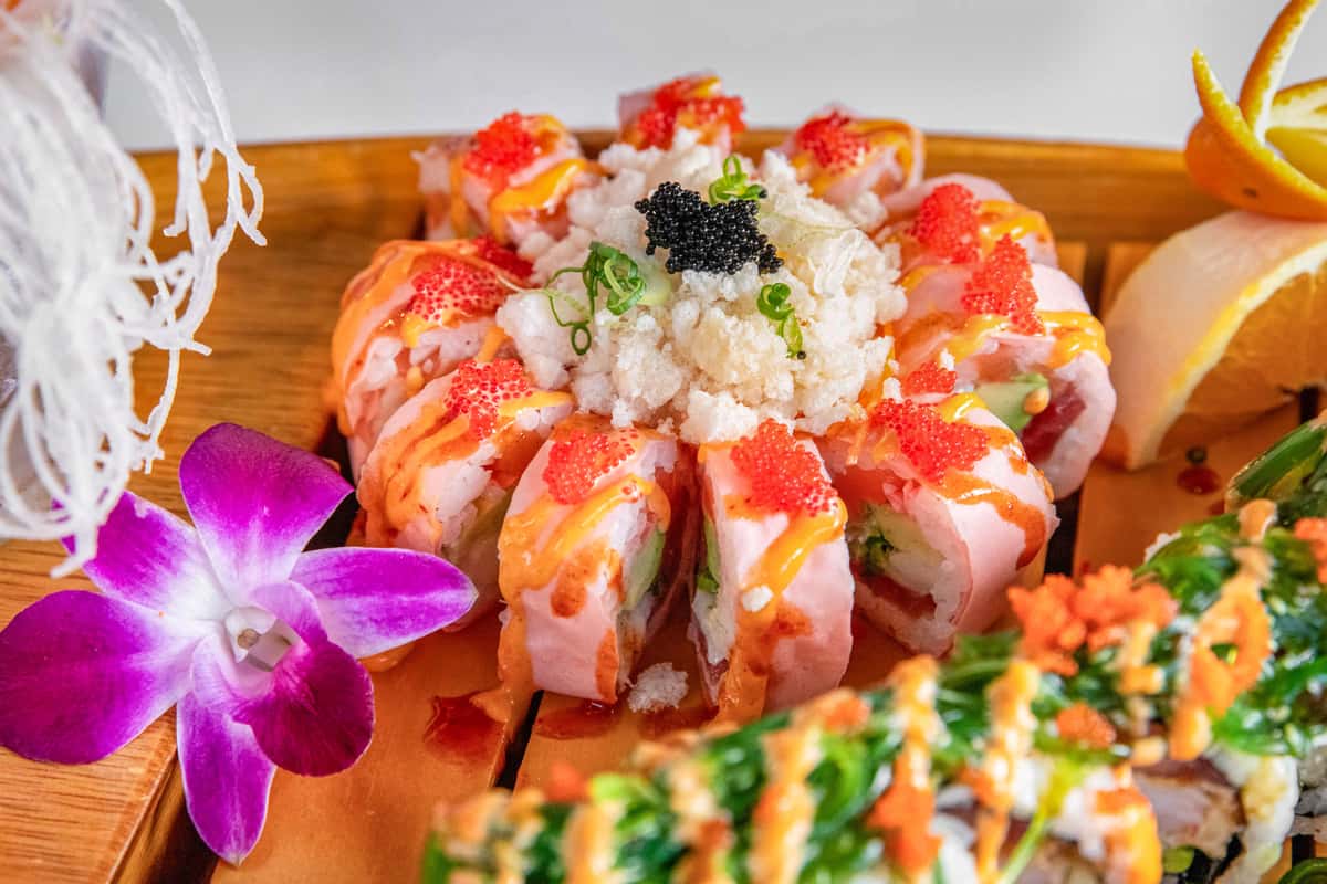rainbow sushi