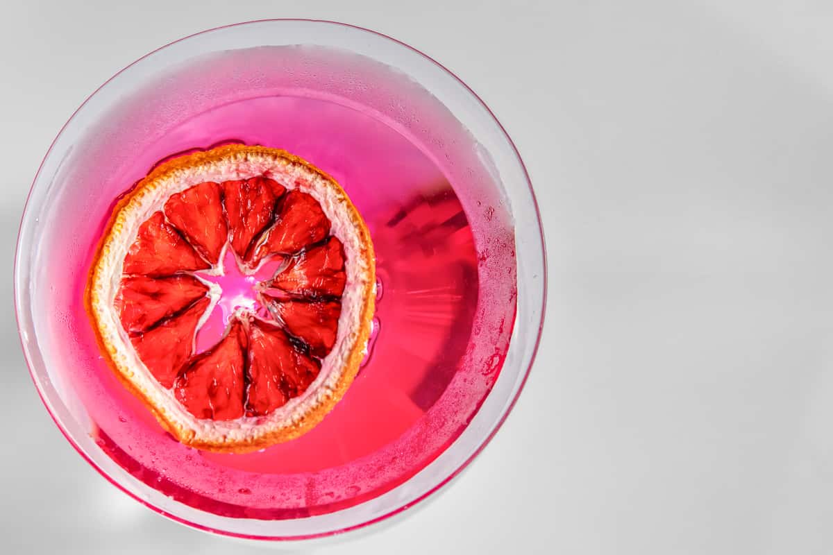 pink ice cocktail
