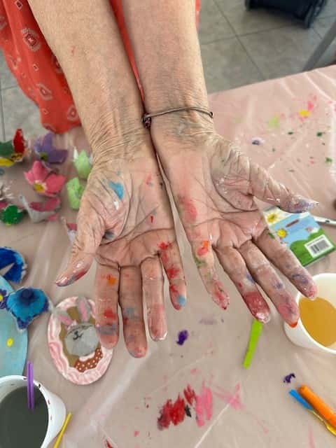 Painted Hands