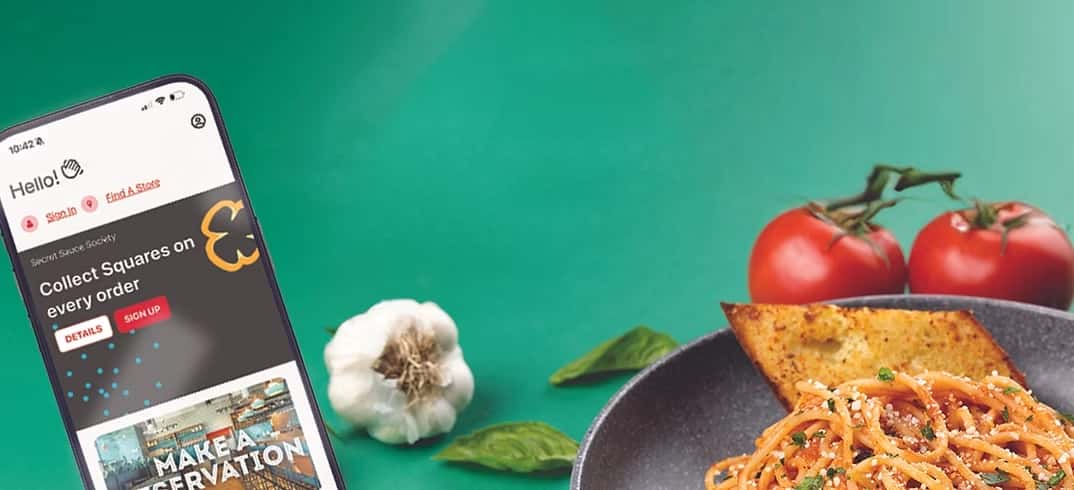 Spinato's Pizzeria app, Spinato's rewards, Spinato's online ordering