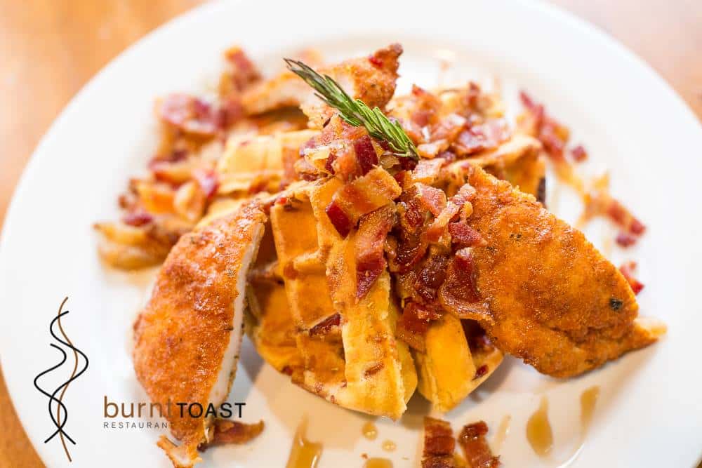 Chicken and waffles