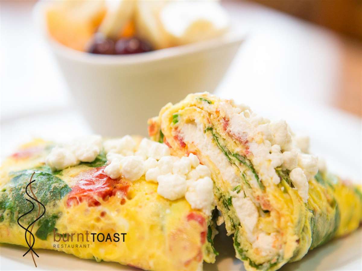 veggie omelett