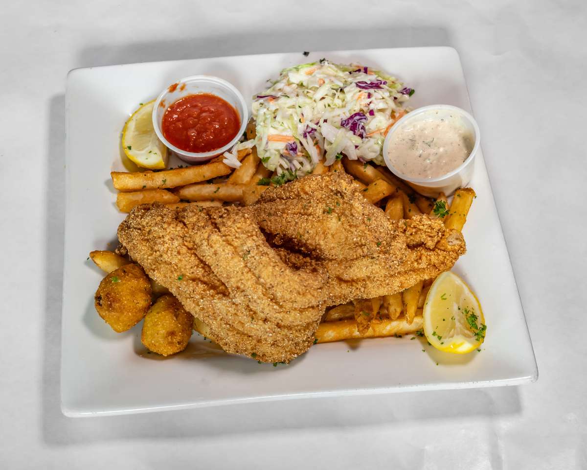 Southern Fried Catfish Platter