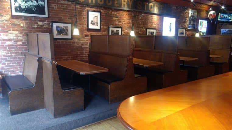 Barriers Between Booths