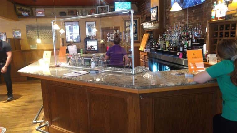 Bar Top Barrier