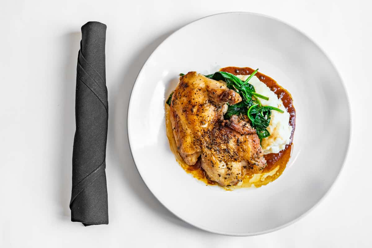 Herb roasted chicken