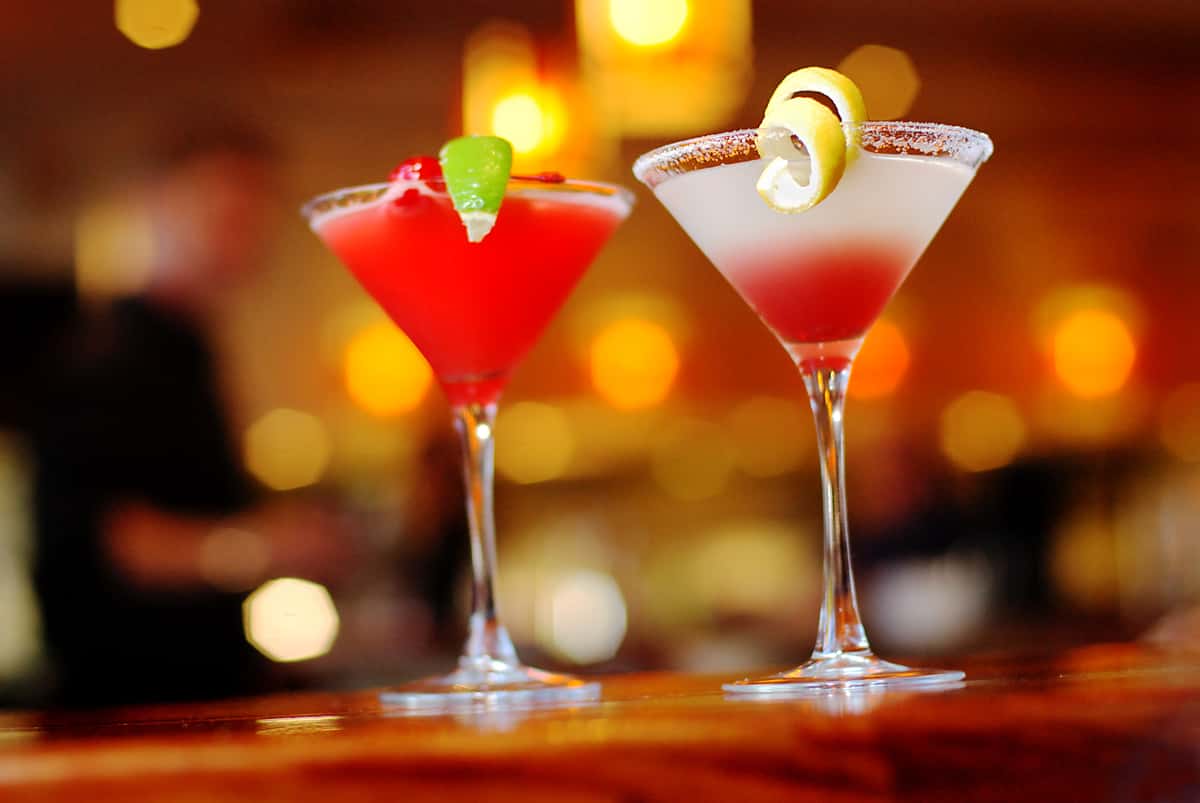 our team page header image of cocktails