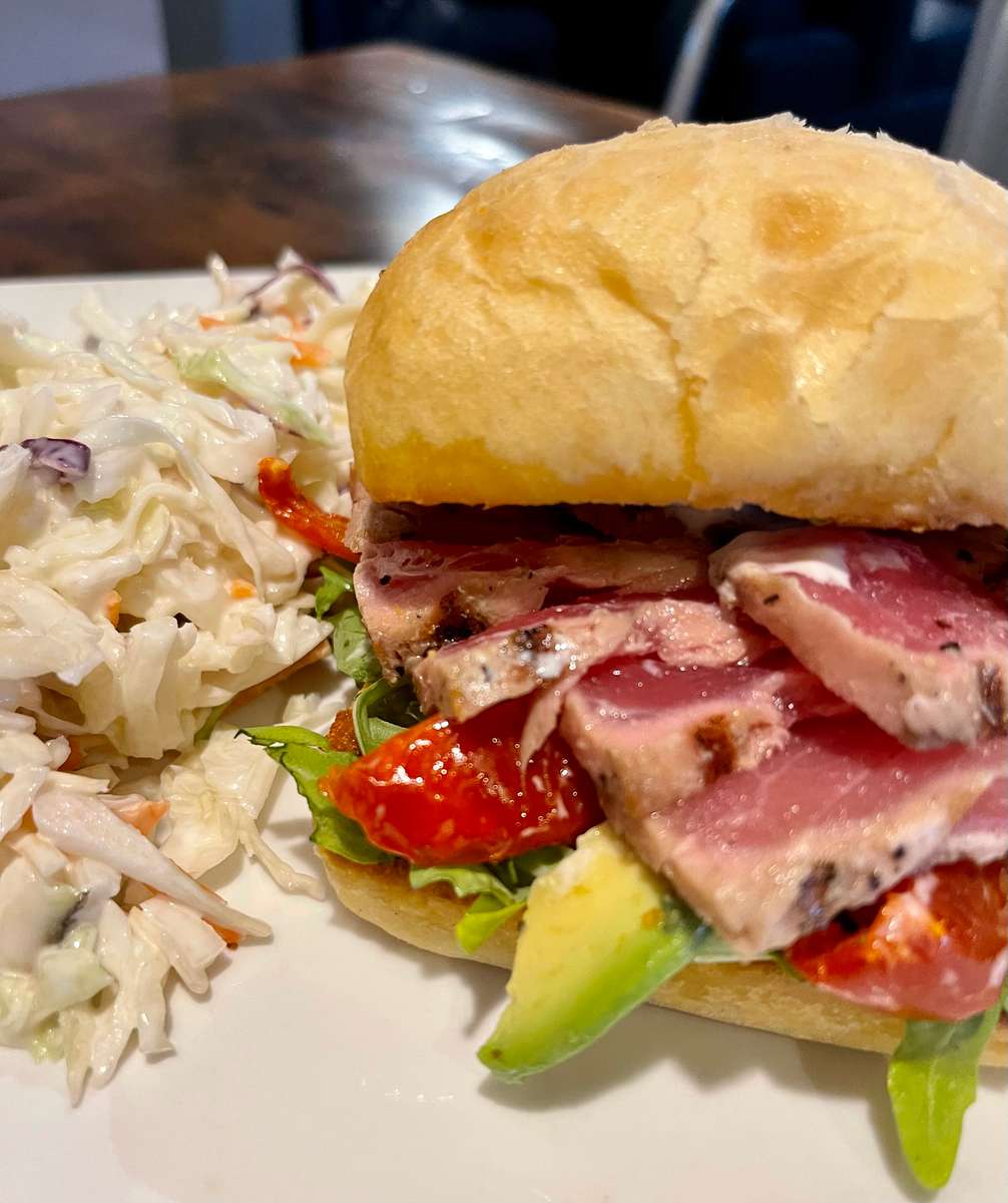 Tuna Fish Seared Ahi Sandwich Yellowfin Ahi Tuna Steaks Great - Main Image
