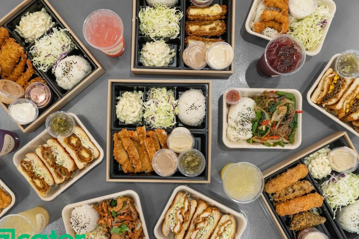 table of food