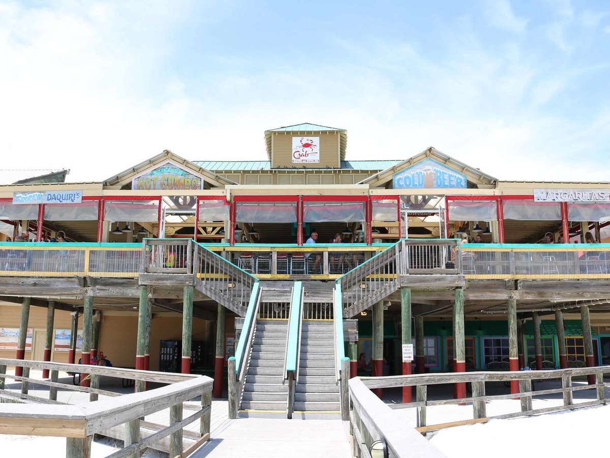 Fort Walton Beach The Crab Trap Seafood Restaurant in FL