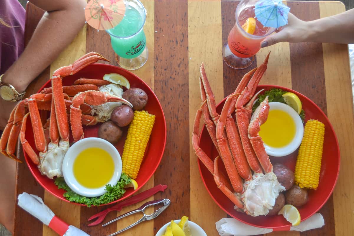 Crab Leg Dinner