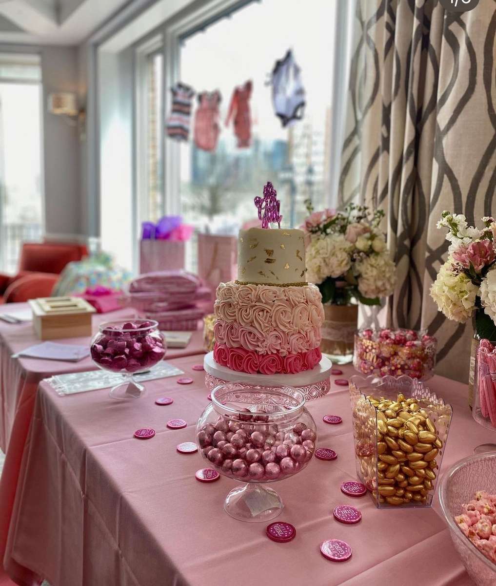 pink cake