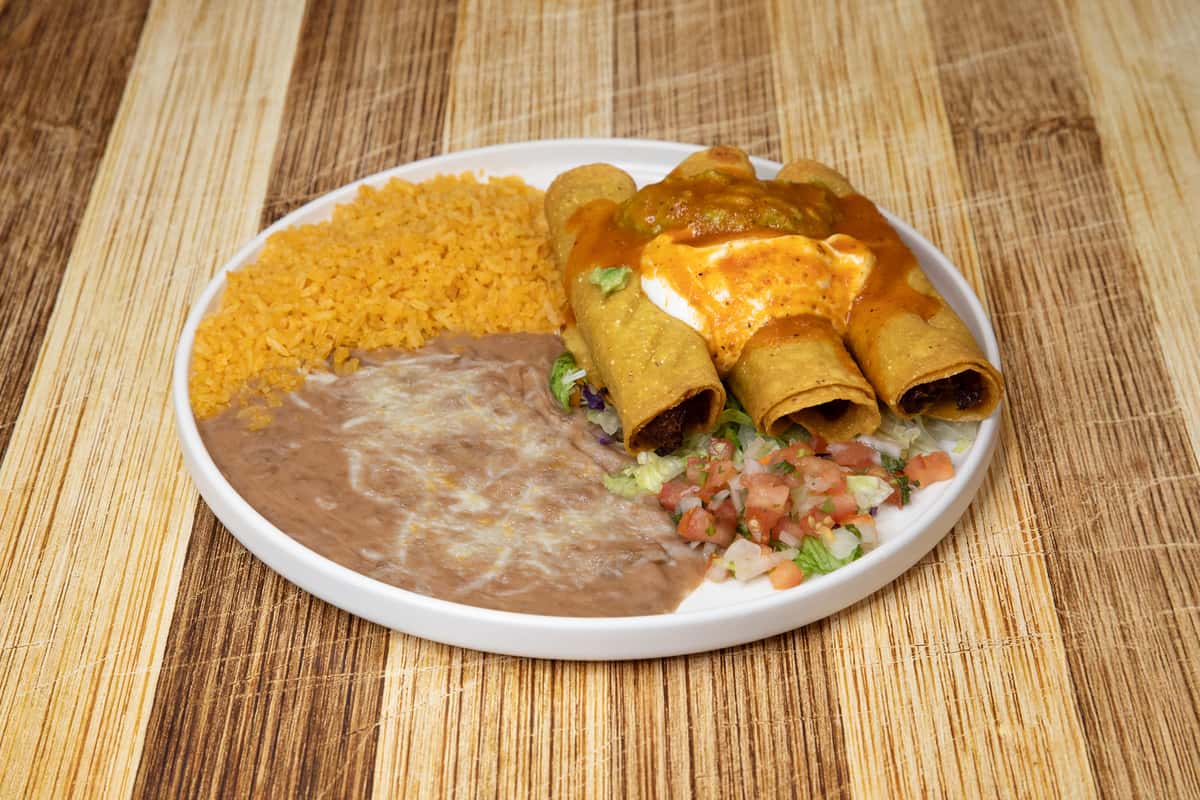 Taquitos Plate