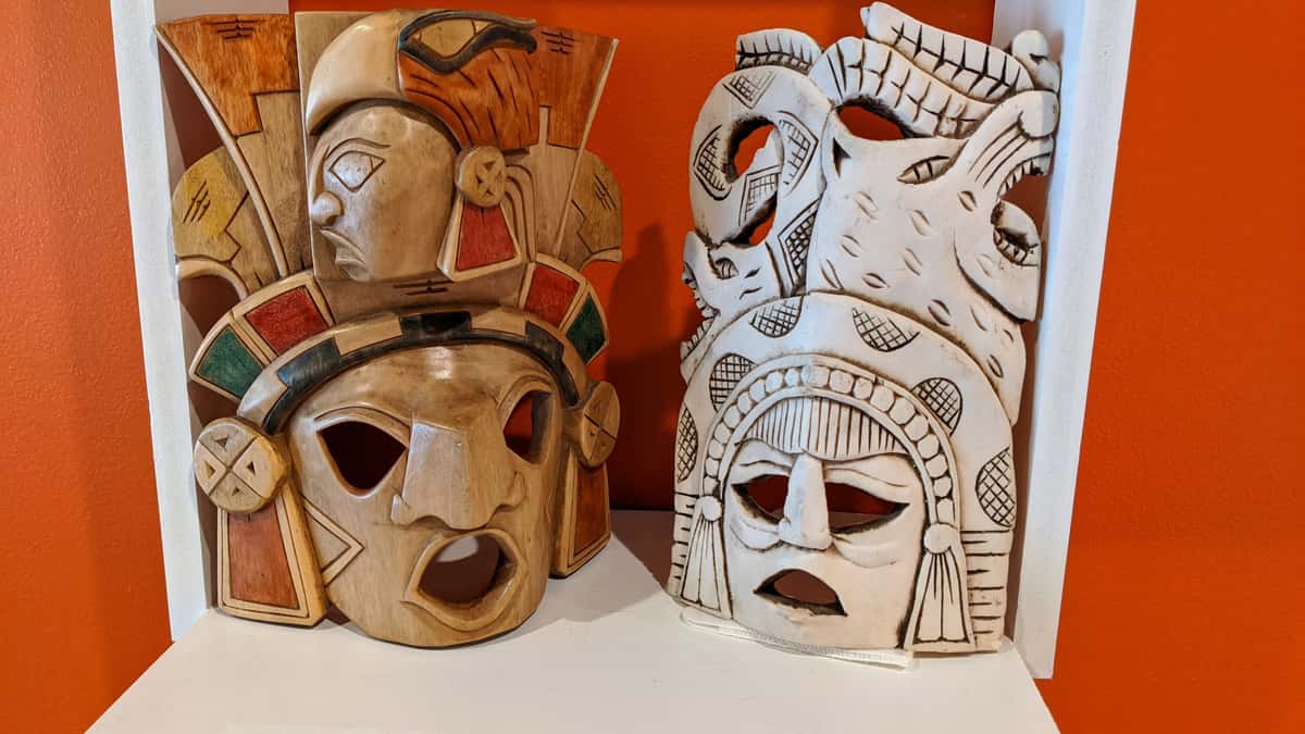 Decorative mexican masks
