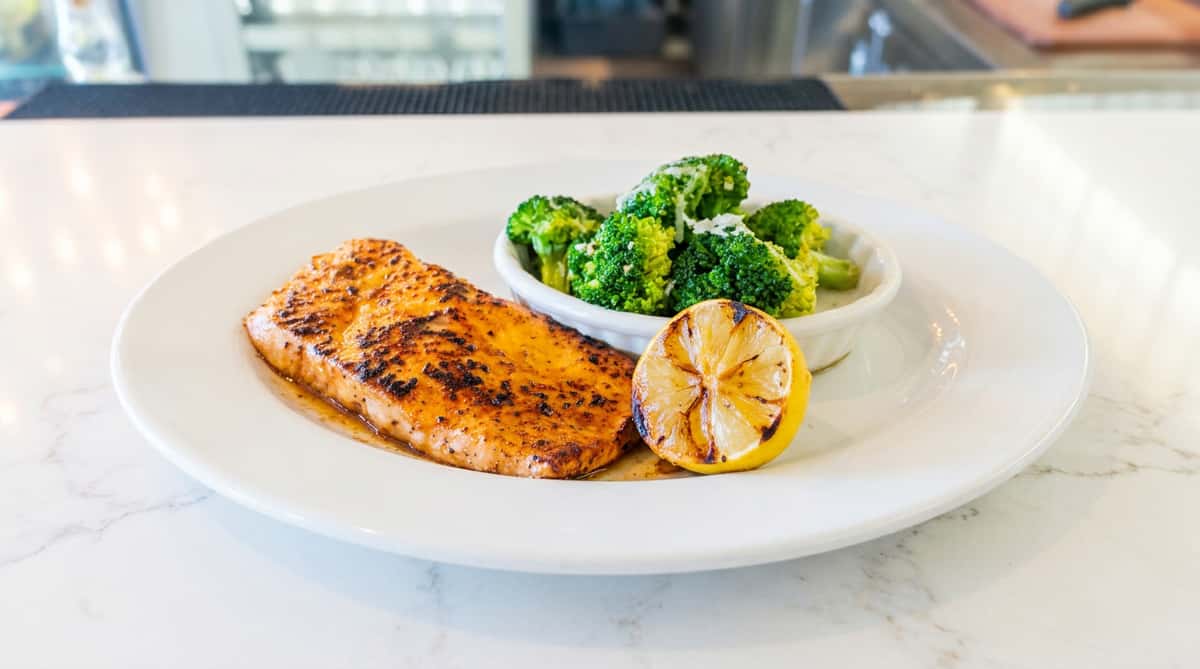 Salmon and Broccoli