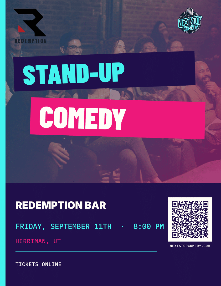 Live Comedy at Redemption- Next Stop Comedy