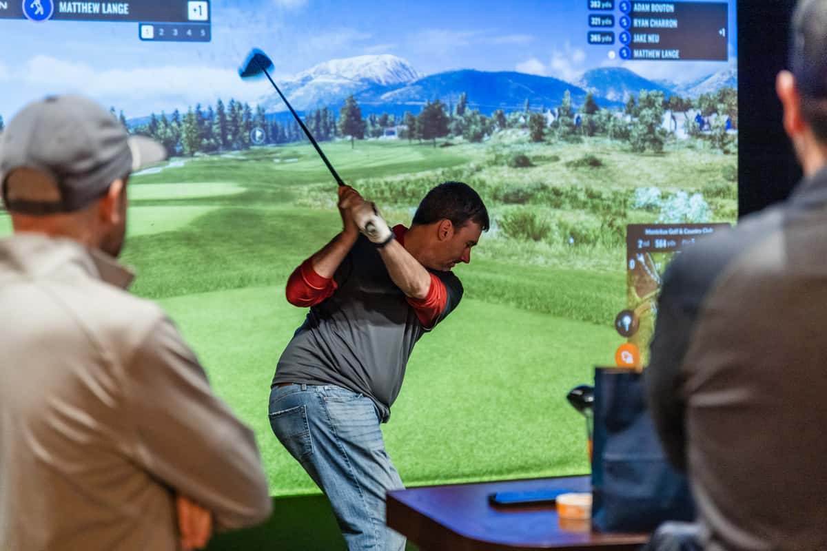 Golfing