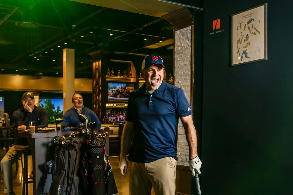 Playing Golf