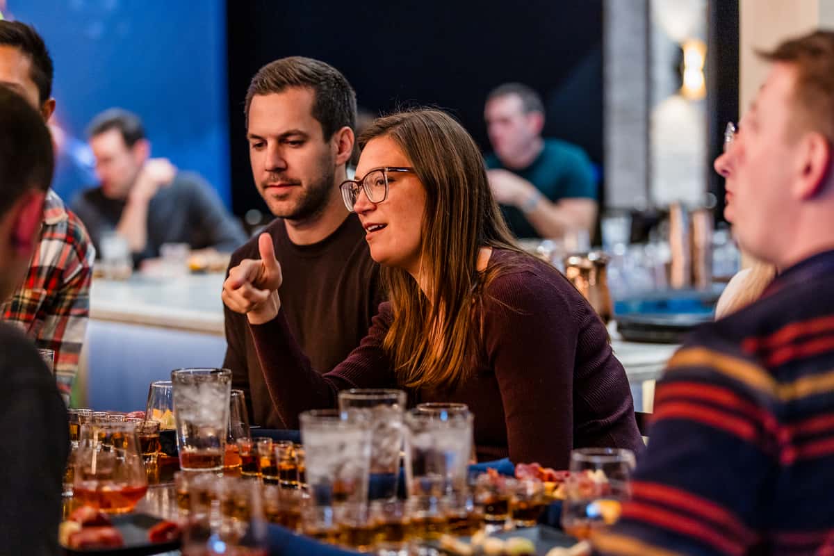 Whiskey tastings are a great fit for corporate outings, birthdays, client events, celebrations, and group gatherings.
