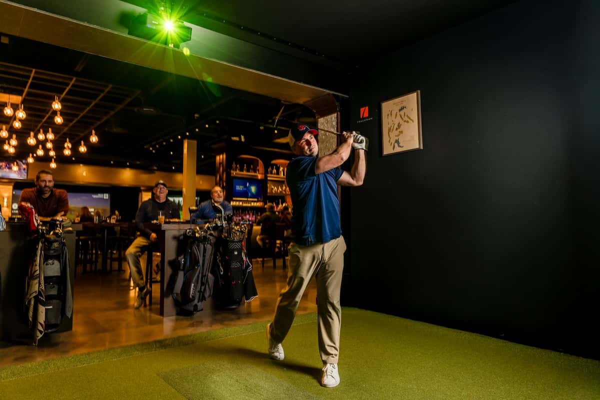 Golfing