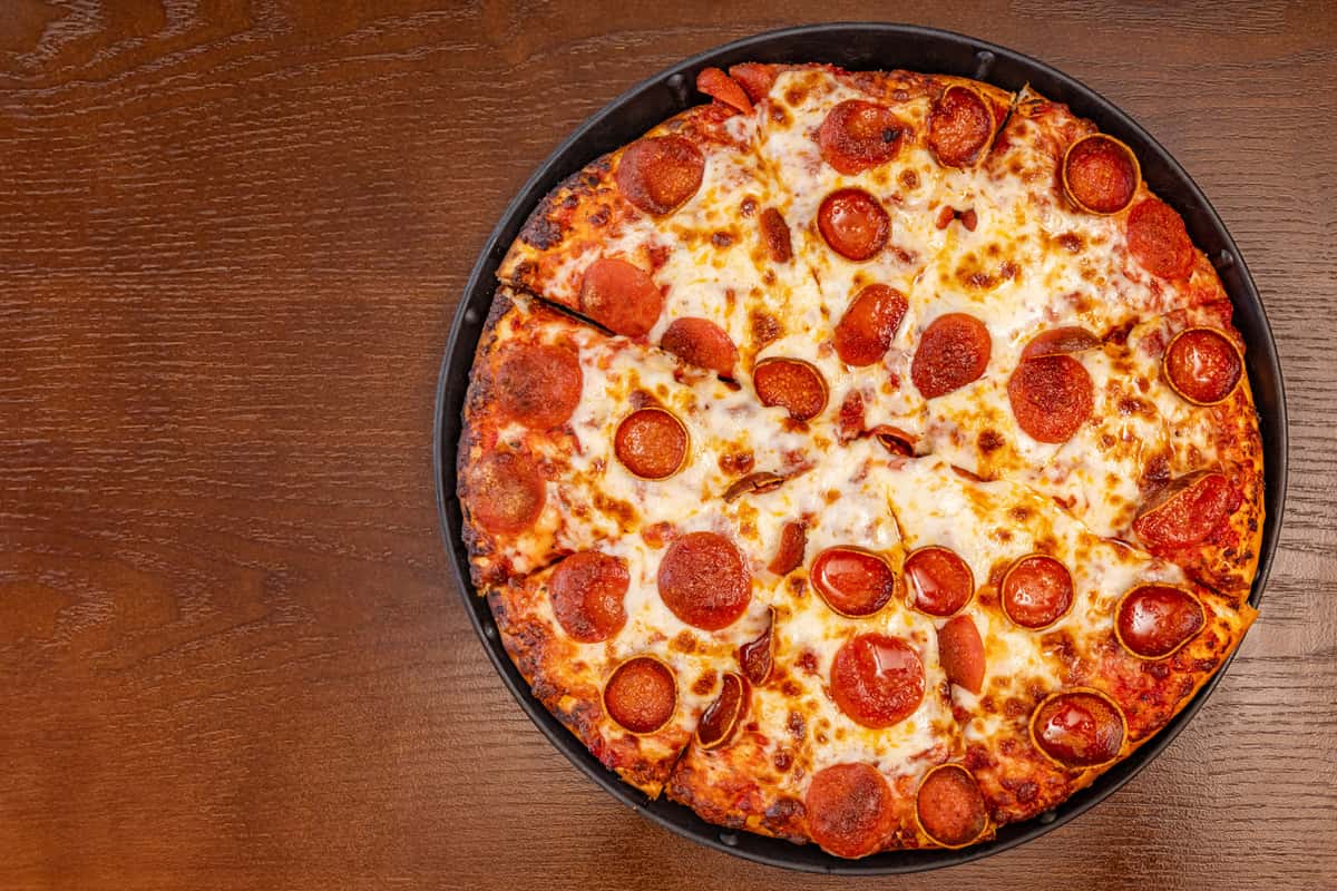 Pepperoni pizza