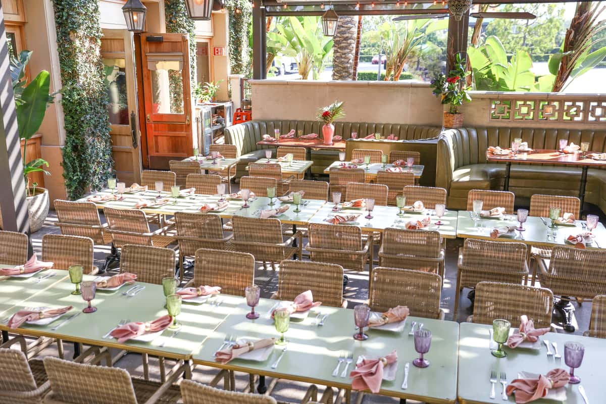 Patio area