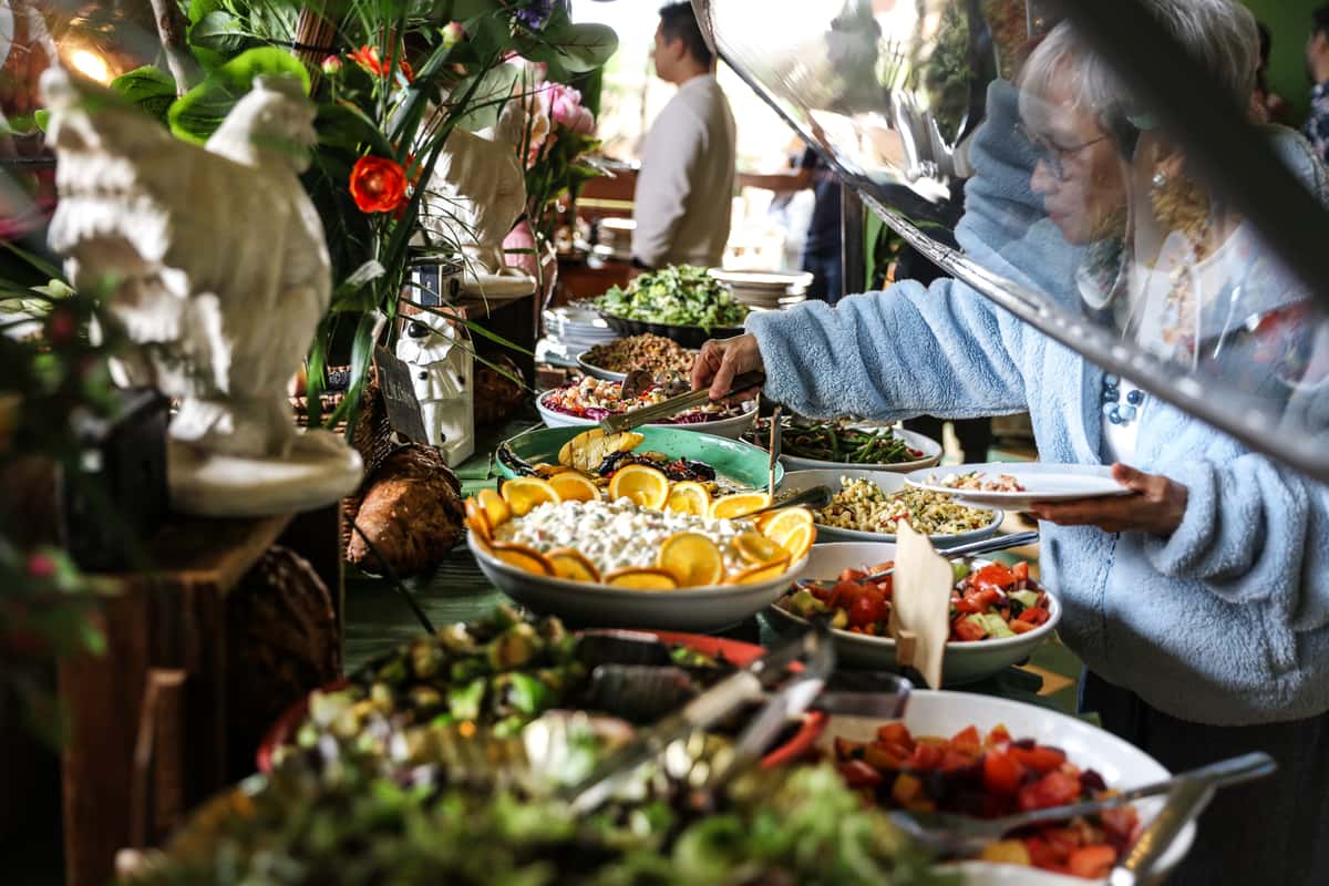 buffet selections