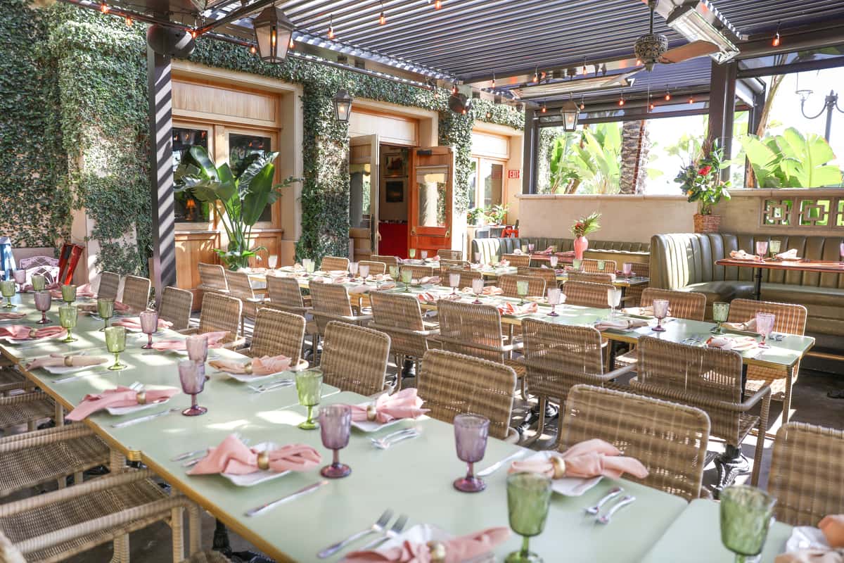 Patio area