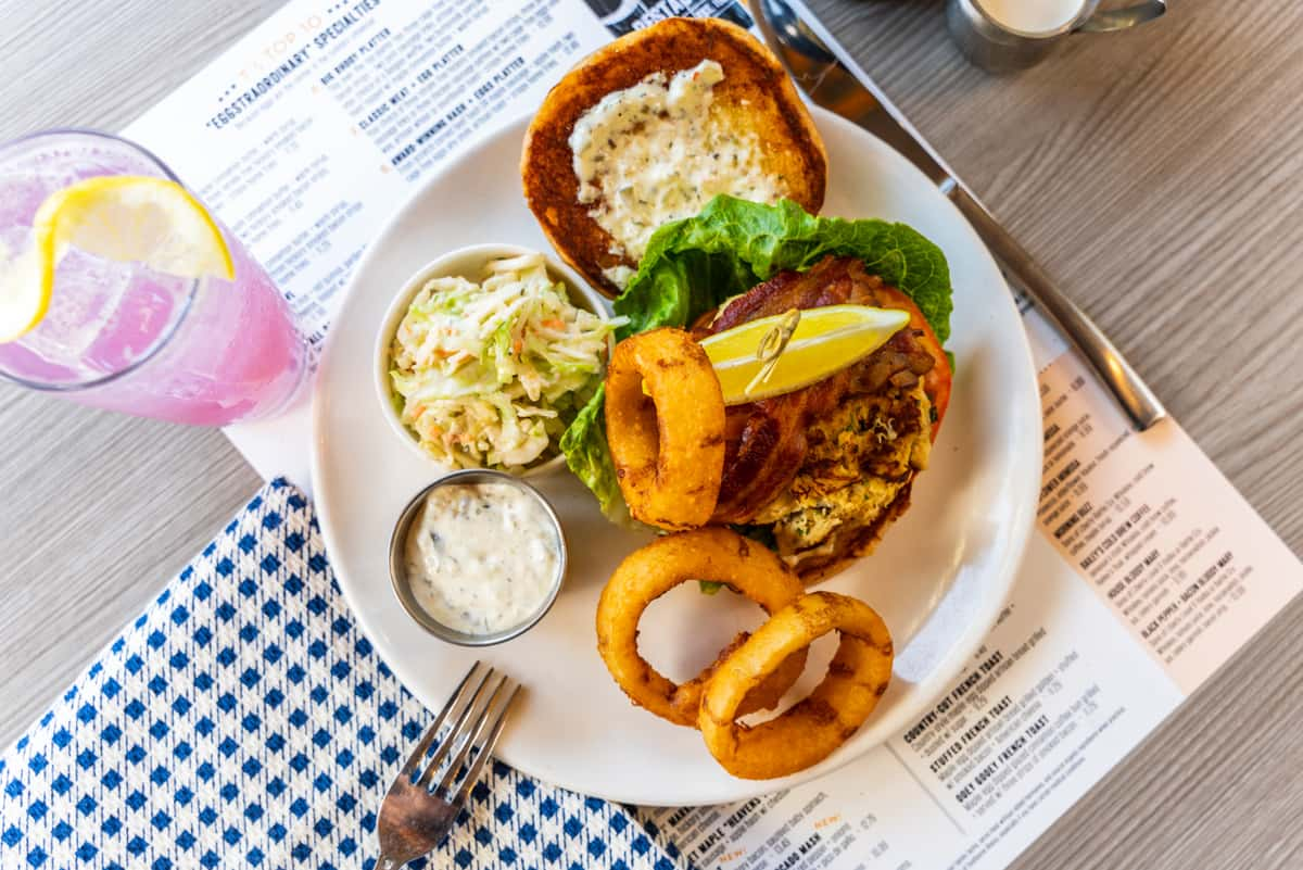 Jumbo Lump Crab Cake Sandwich