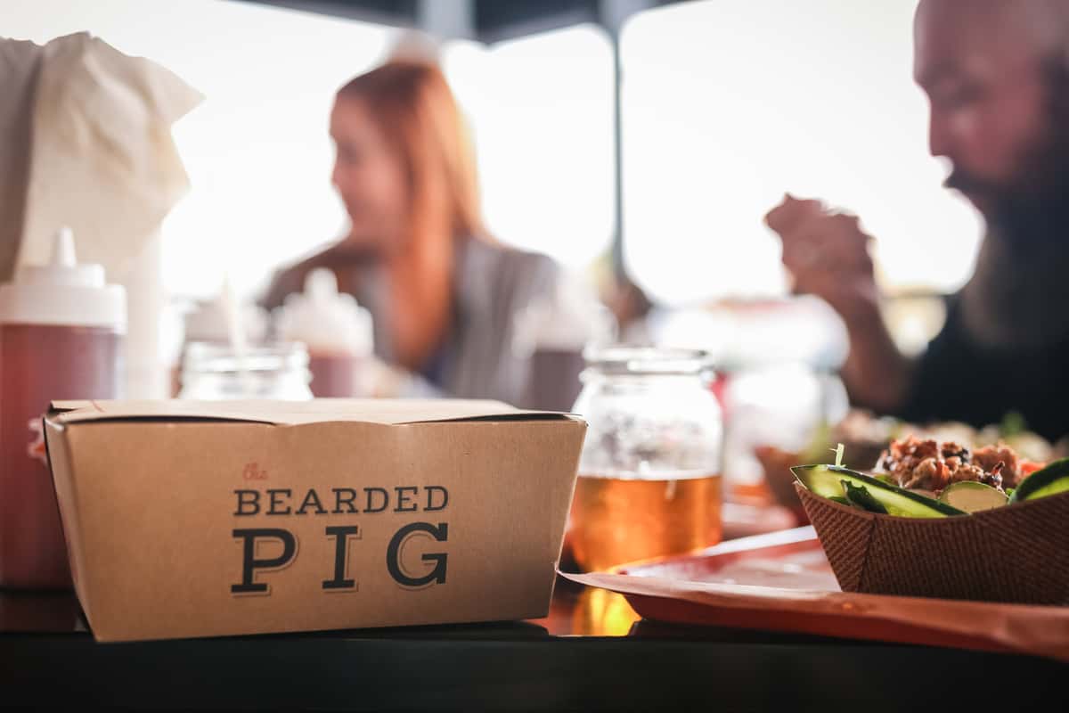 Bearded Pig Takeout box