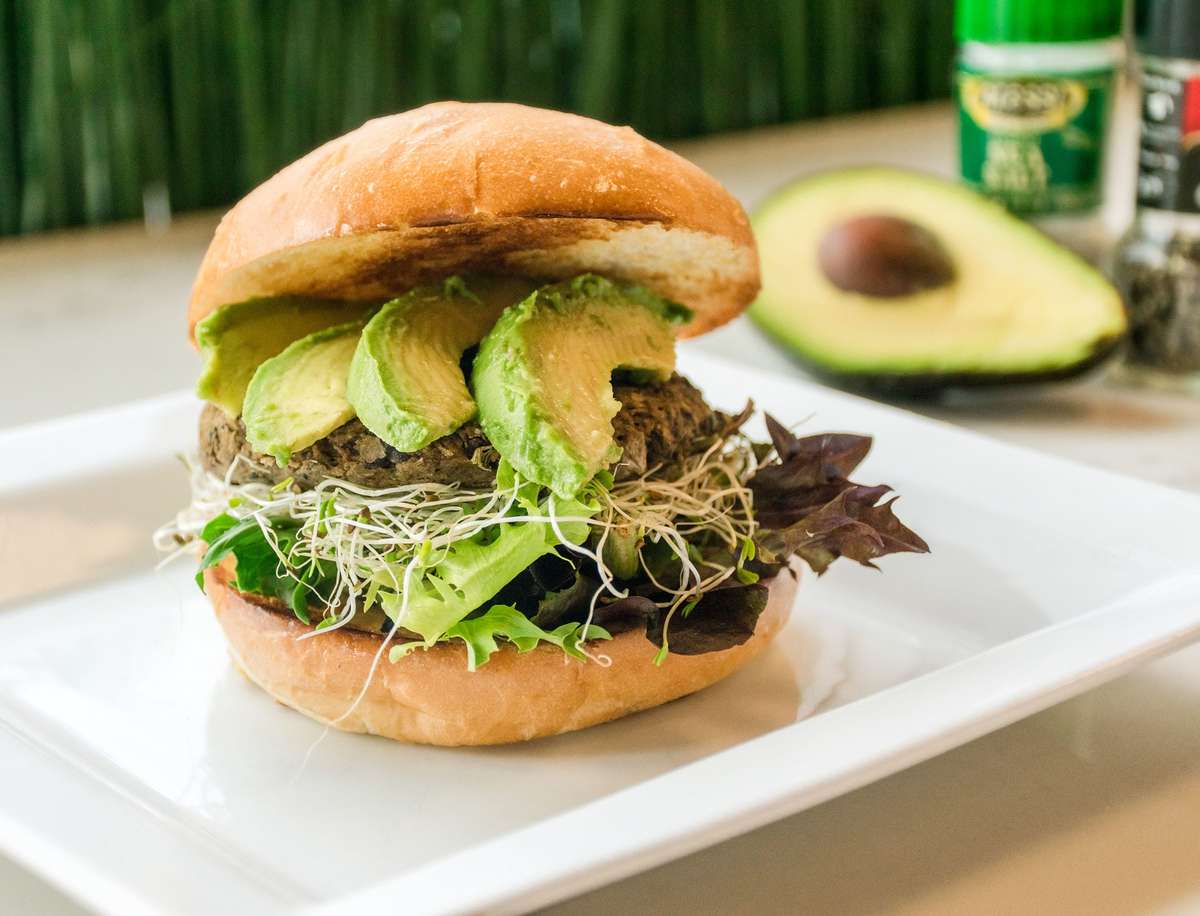 veggie burger