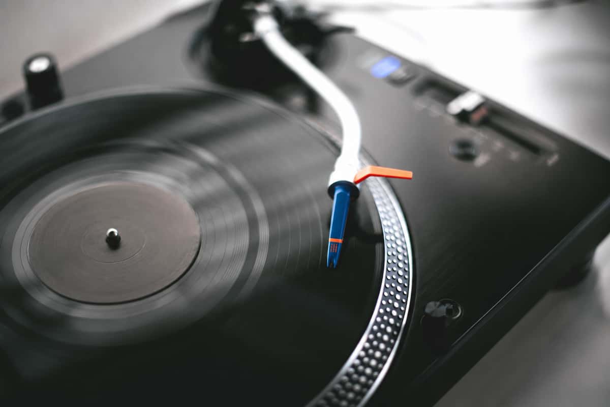 Technics SL-1200 turntable and Ortofon cartridge