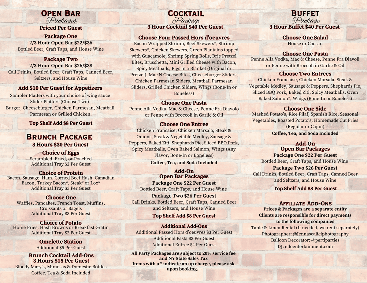 Packages & Pricing