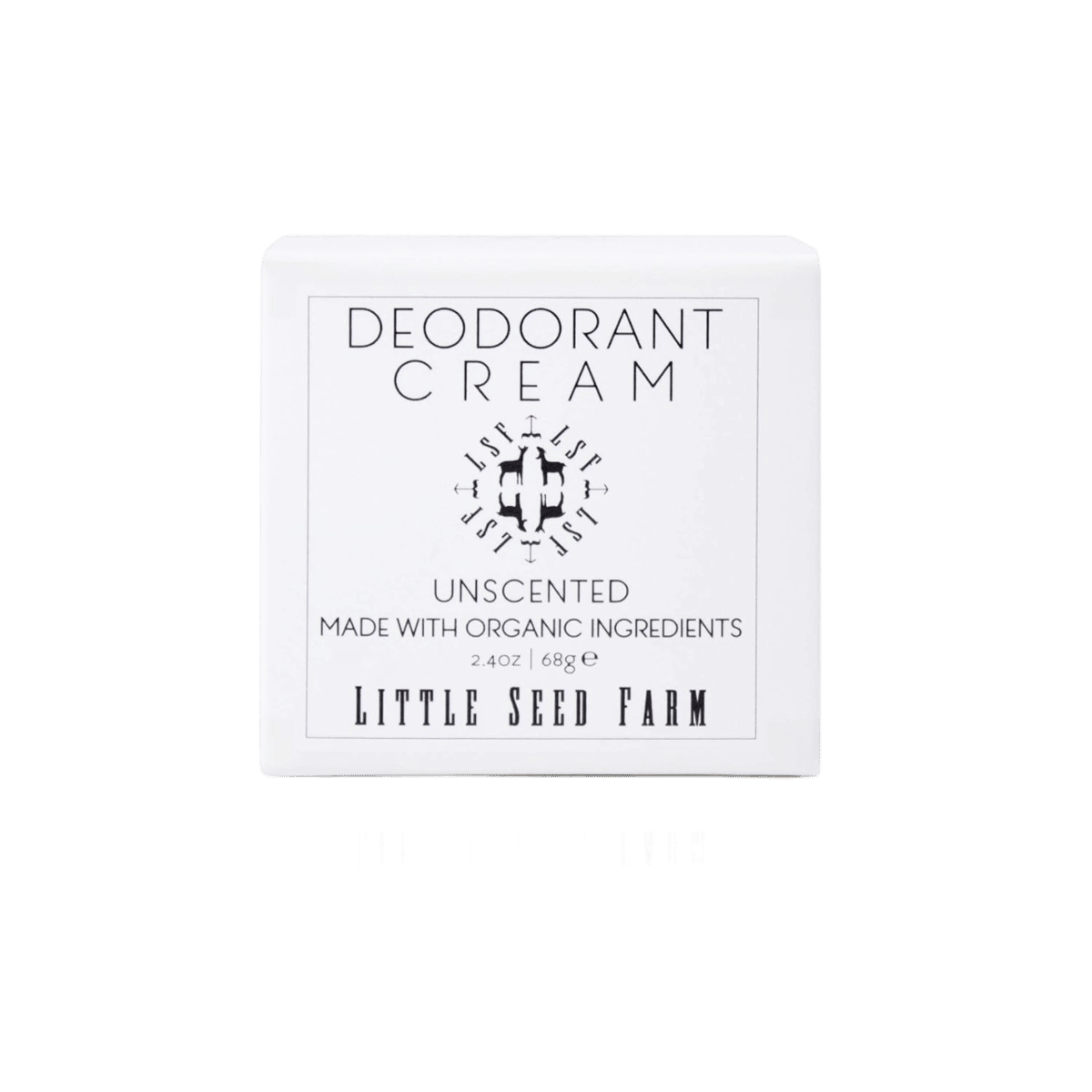 All natural deodorant cream