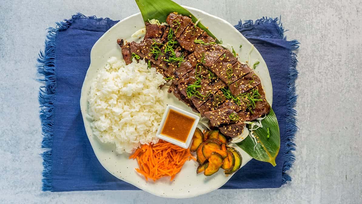 Korean Style Boneless Beef Short Ribs* Tsunami Restaurant