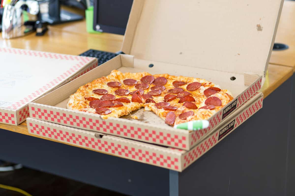 Pizza in a box