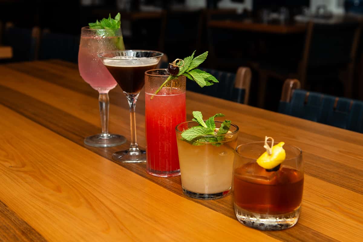 New Signature Cocktail Line Up