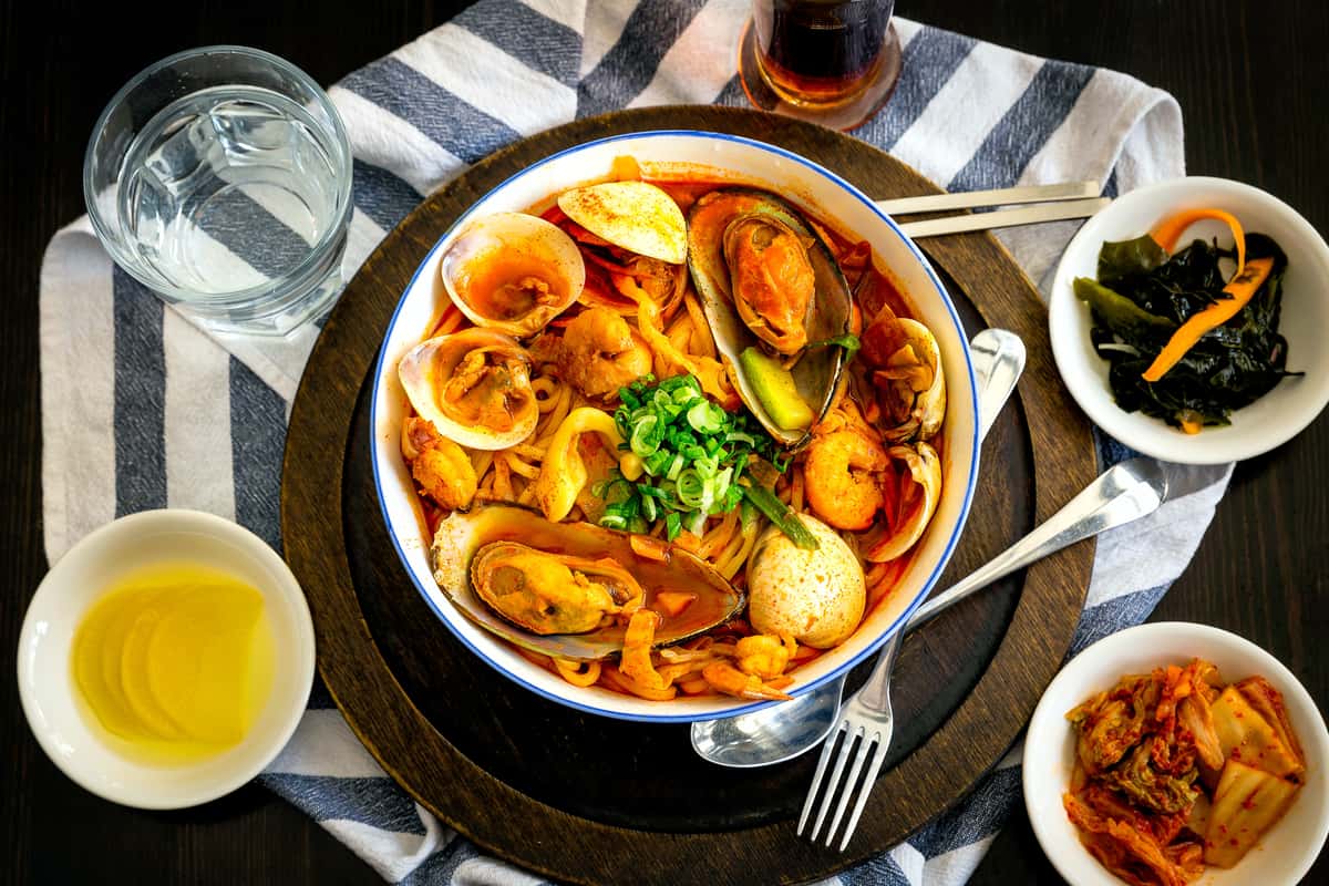 seafood noodle soup