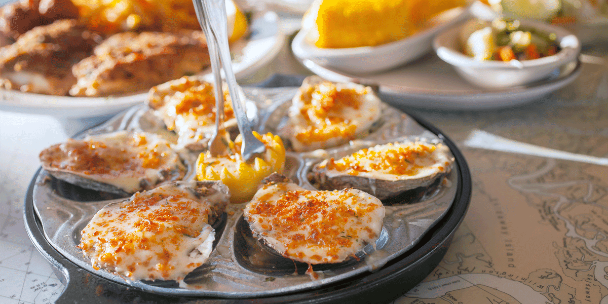 Oyster Rockefeller Current Menu Love's Seafood Seafood Restaurant