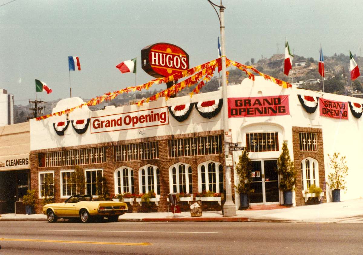 Grand Opening of Hugo's Restaurant, 1980