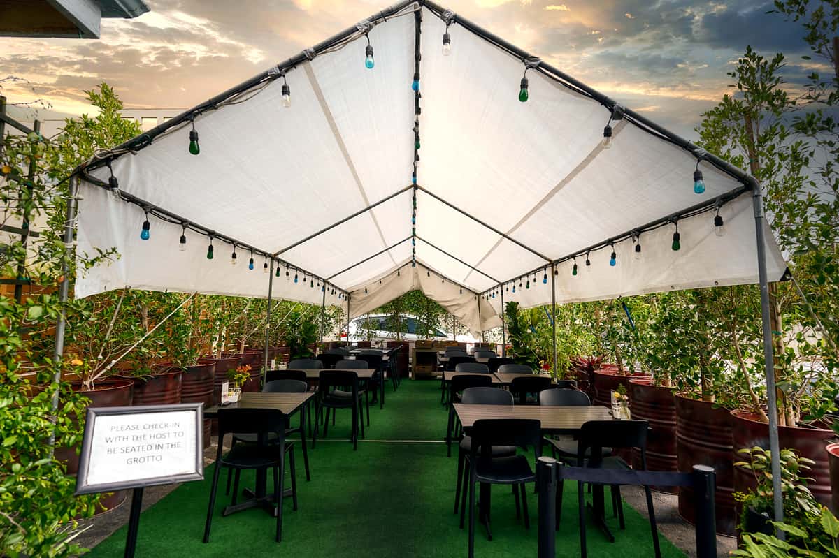 Grotto Dining in Studio City