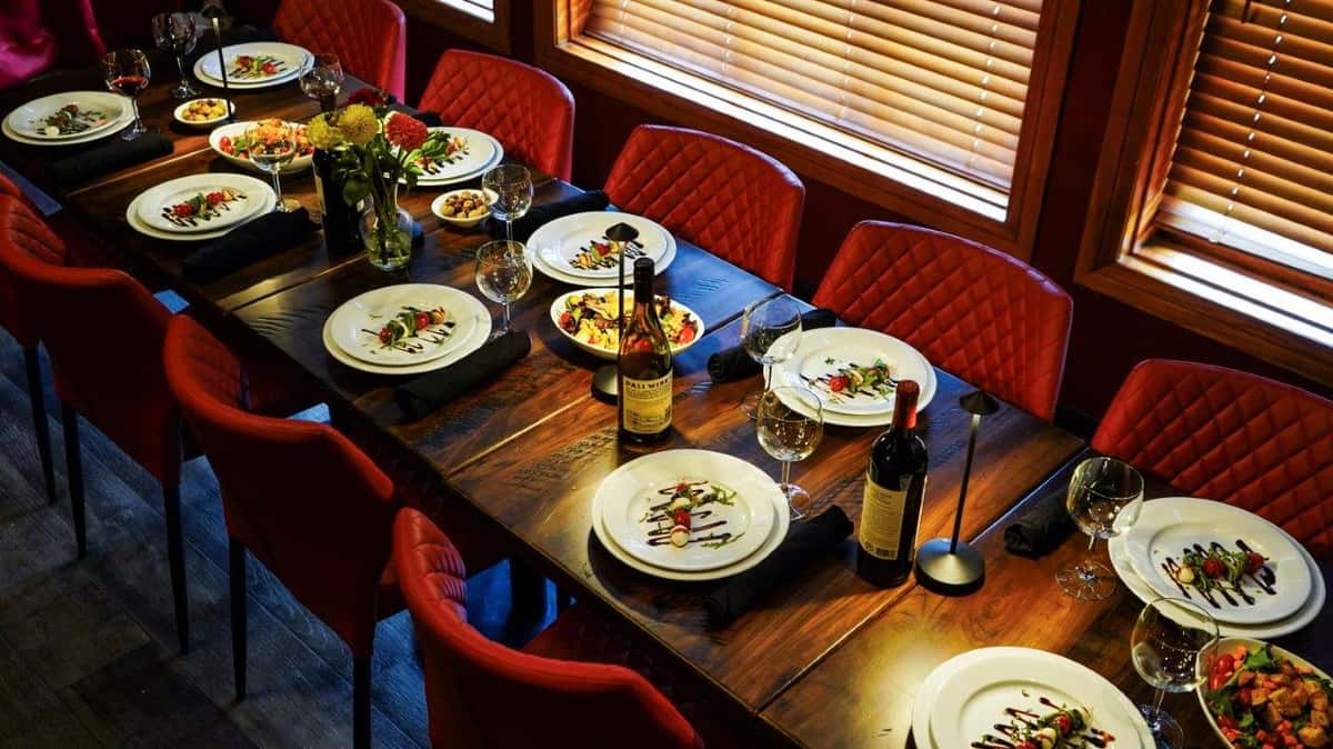 Private Dining in the Red Tea Lounge