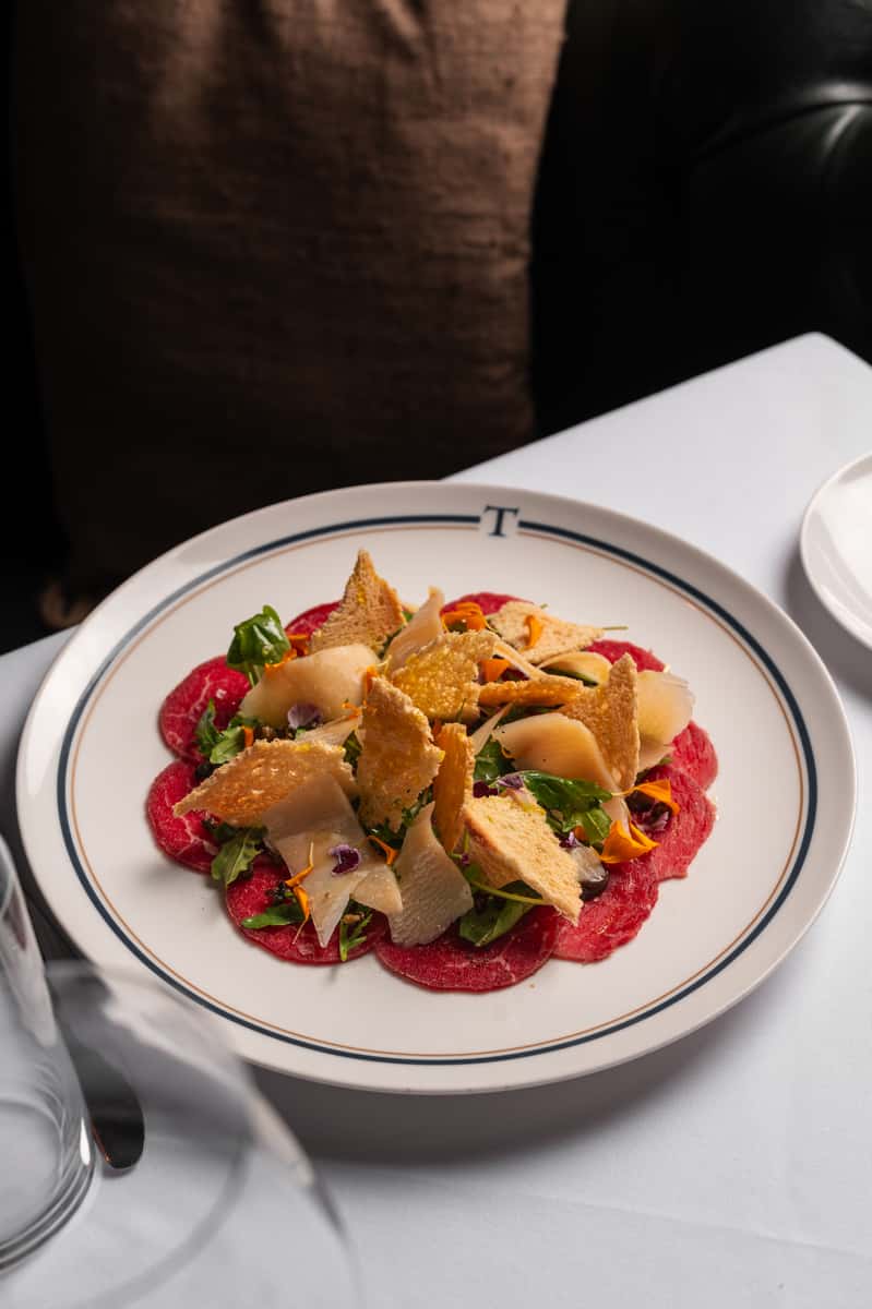 beef carpaccio