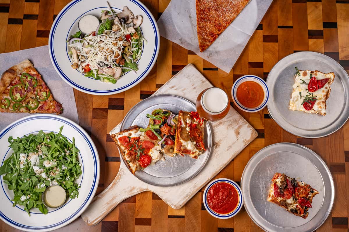 table of food